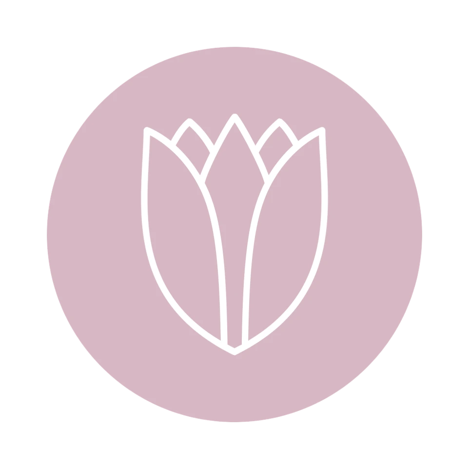 Flower icon representing authentic brands that reflect business values